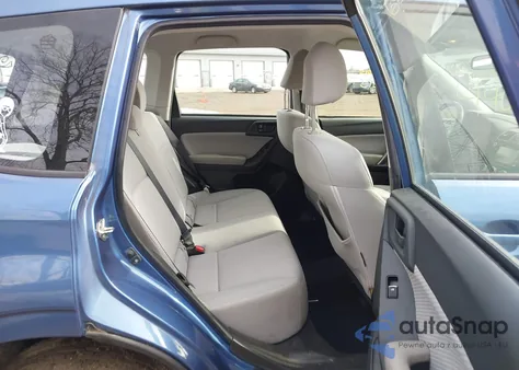 2017 Subaru Forester 2.5I из США, поврежденный, VIN JF2SJABC8HH560141